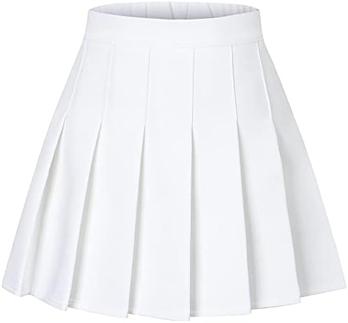 SANGTREE Girls Women&#039;s Pleated Skirt with Comfy Stretchy Band, 2 Years - US 4XL