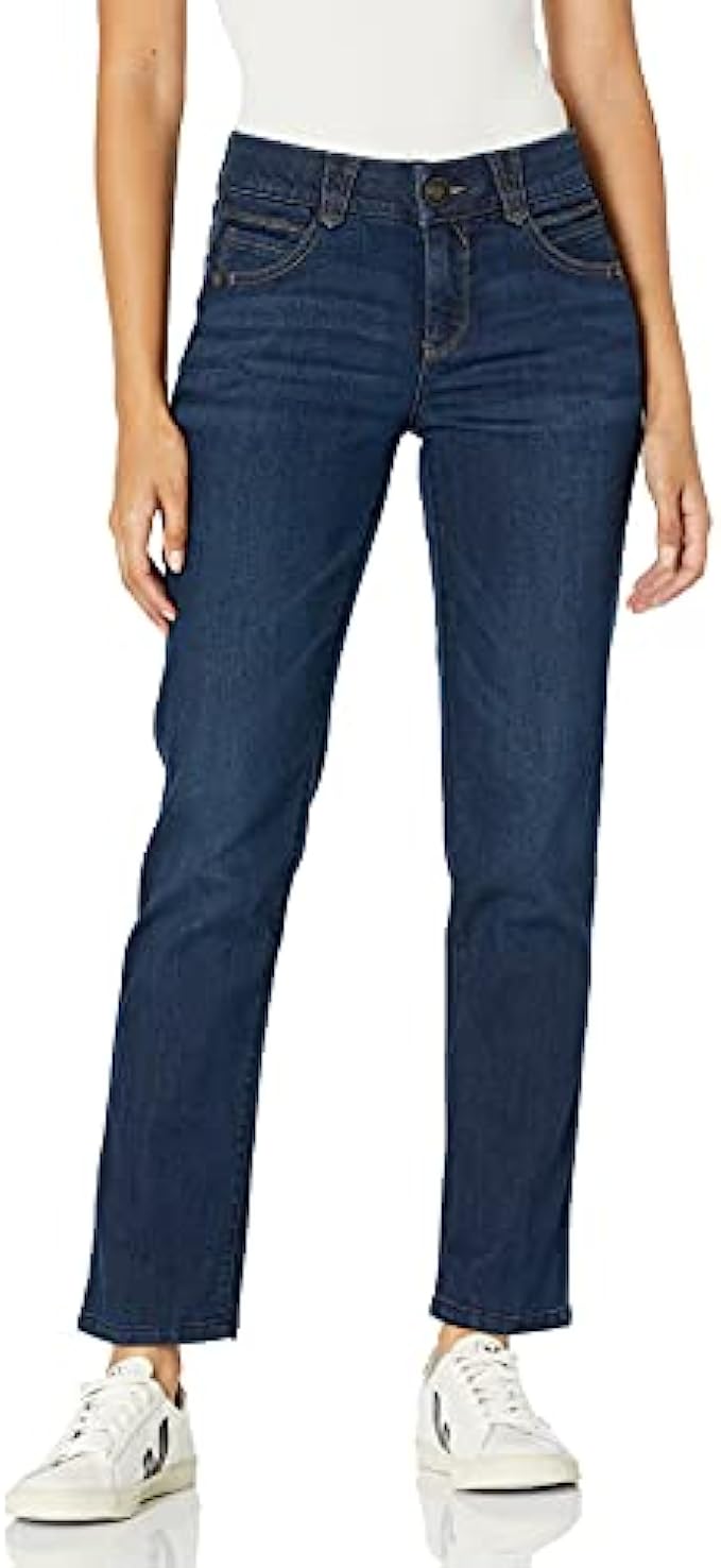 Democracy Women&#039;s Petite Ab Solution Straight Leg Jean