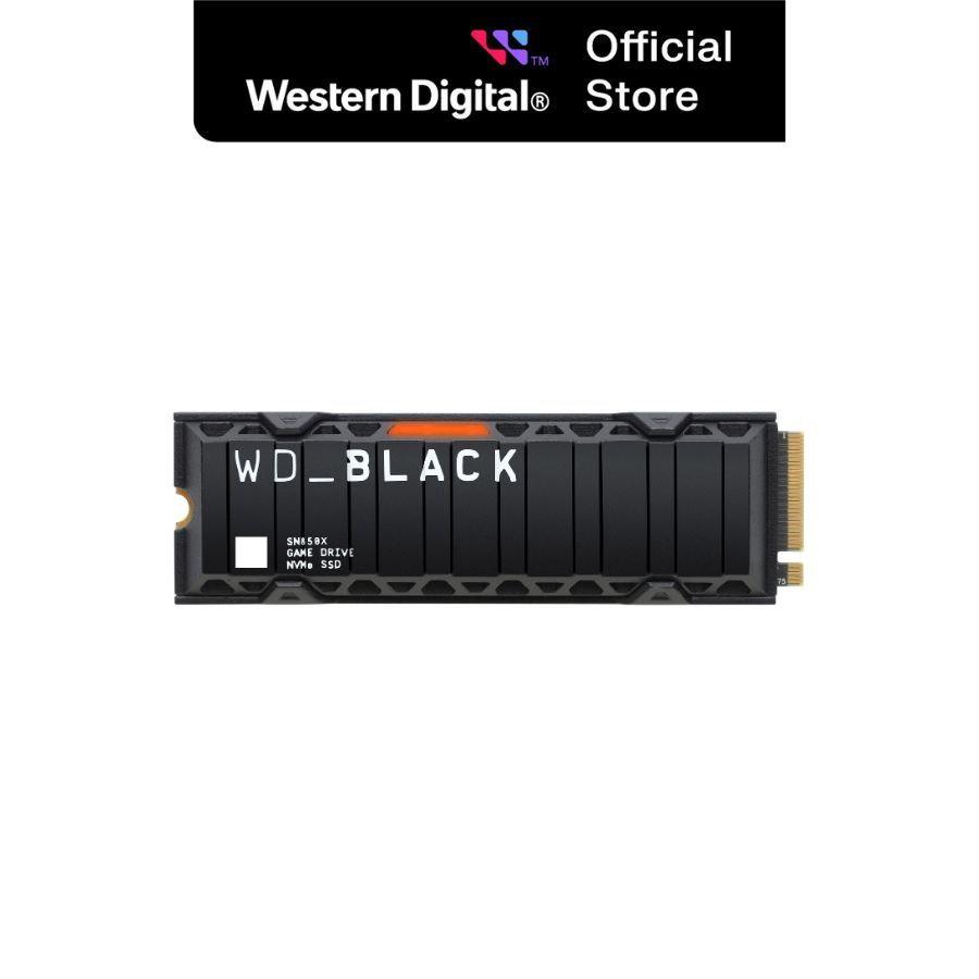 WD Black™ SN850X NVMe™ SSD with Heatsink (1TB / 2TB)